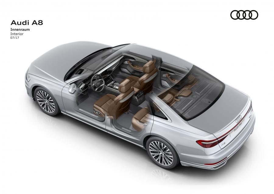 Схема Audi A8 50 TDI Quattro (D5) 2017 года  (WW) (фото 58 из 89)